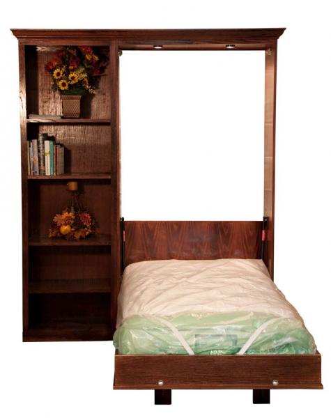 Twin Size Finished Kansas Murphy Bed Click To Zoom